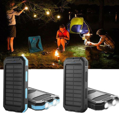 Solar Waterproof Power Bank Charger