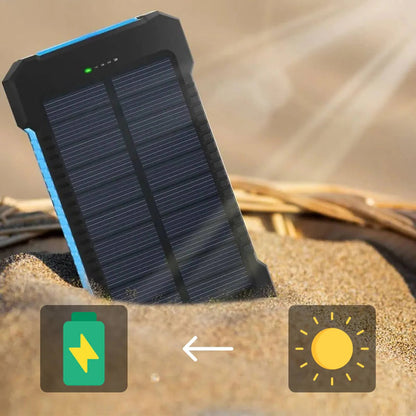Solar Waterproof Power Bank Charger