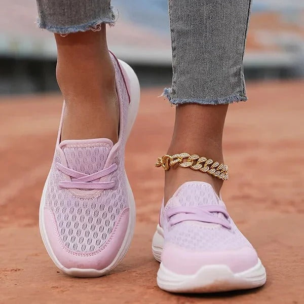 Women's Mesh Shoes with Memory Foam & Arch Support
