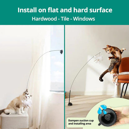 Bird Simulation Interactive Cat Toy Set