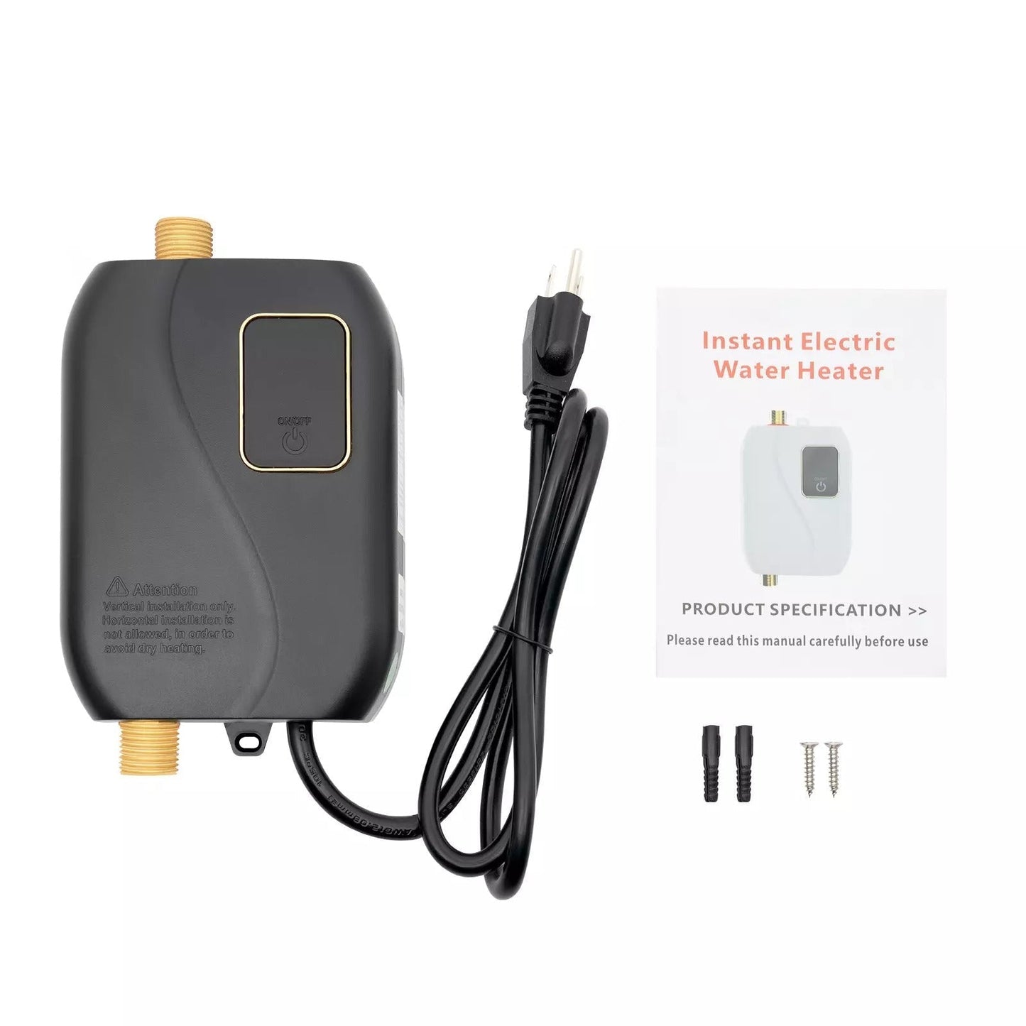 Electric Tankless Water Heater with LED Display