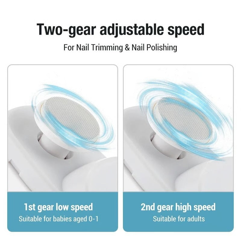 Automatic Electric Nail Trimmer, Grind & Polish