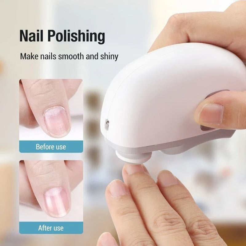 Automatic Electric Nail Trimmer, Grind & Polish