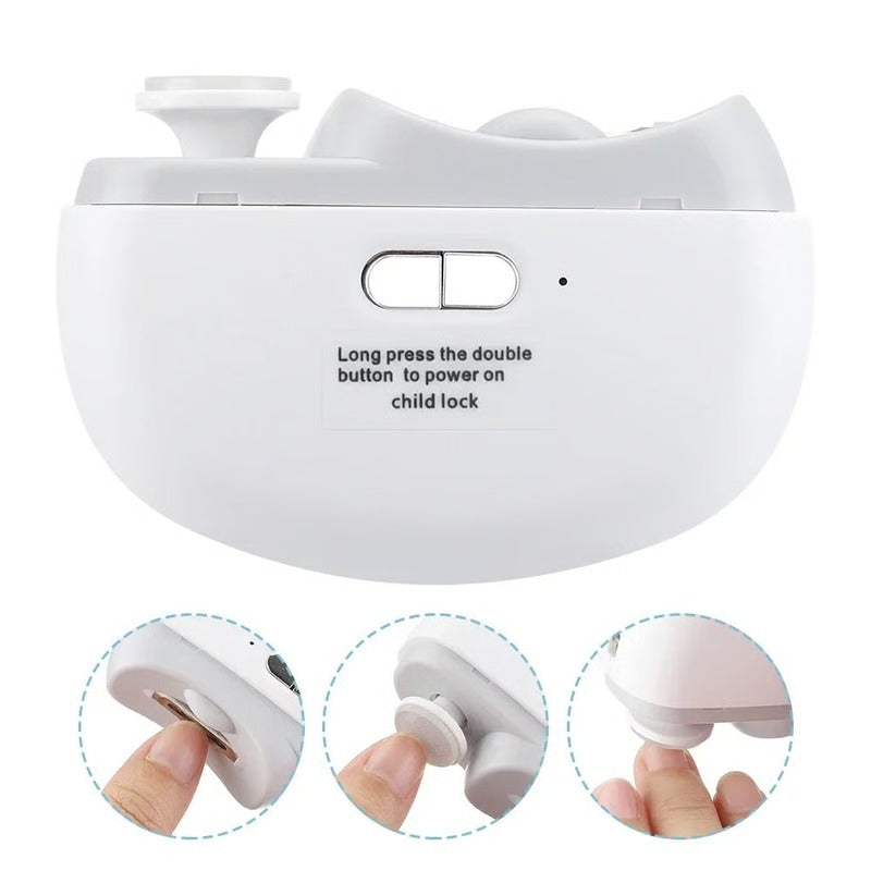 Automatic Electric Nail Trimmer, Grind & Polish