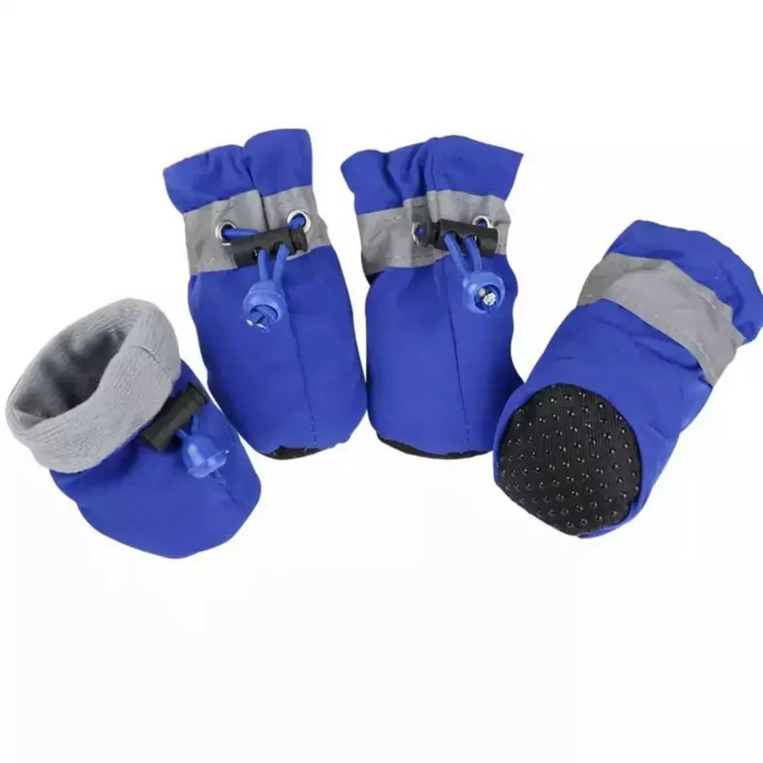 Winter Dog Boots with Thermal Lining