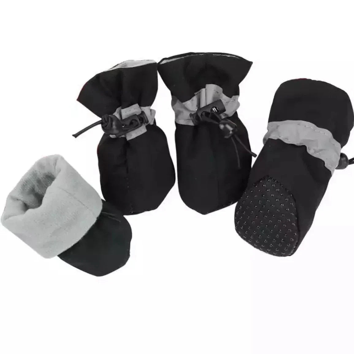 Winter Dog Boots with Thermal Lining