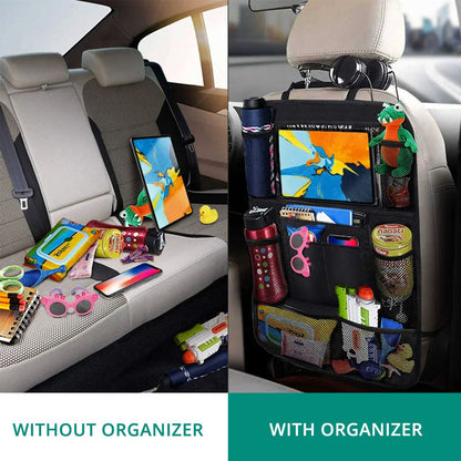 Waterproof Backseat Protector with Storage
