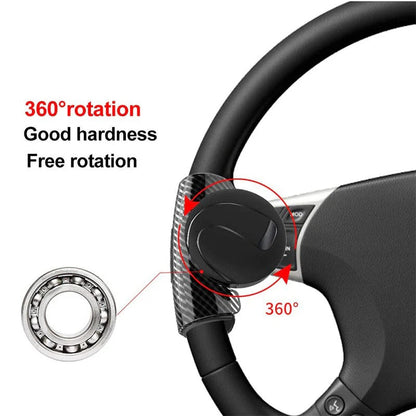Car Steering Wheel Knob with Full Rotation Control