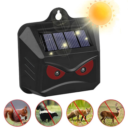 Solar Ultrasonic Pest Deterrent, Dual Pack