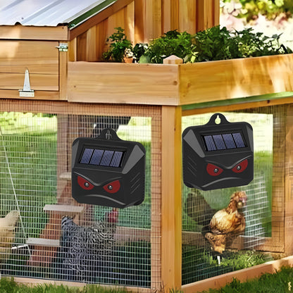 Solar Ultrasonic Pest Deterrent, Dual Pack