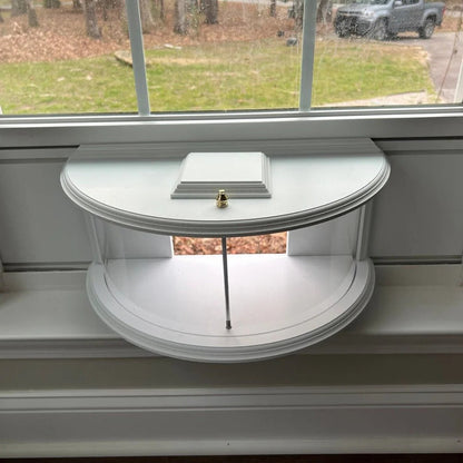 Panoramic Window Bird Feeder with Wide View
