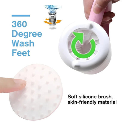Dog Paw Scrubber Cup with Silicone Bristles