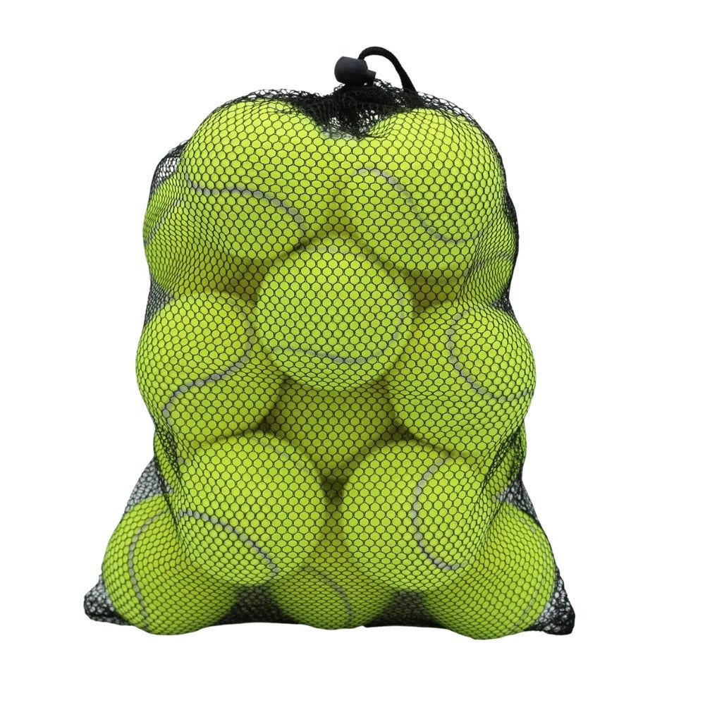Practice Tennis Balls, Set of 20 with Bag