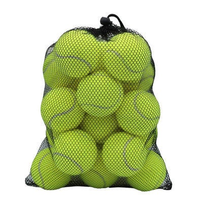 Practice Tennis Balls, Set of 20 with Bag
