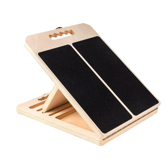 Adjustable Wooden Slant Board for Stretching
