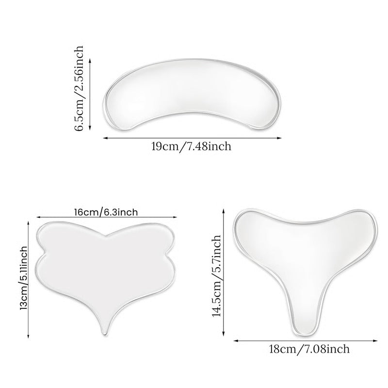 Reusable Silicone Chest Smoothing Patches
