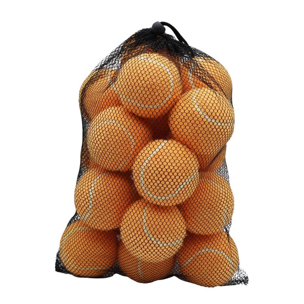 Practice Tennis Balls, Set of 20 with Bag