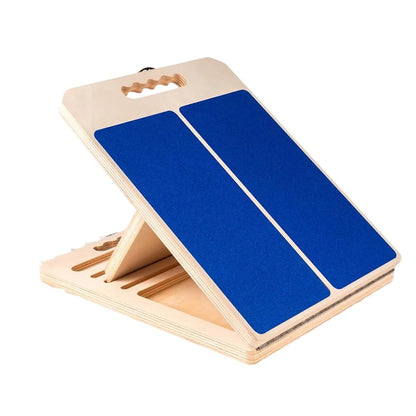 Adjustable Wooden Slant Board for Stretching