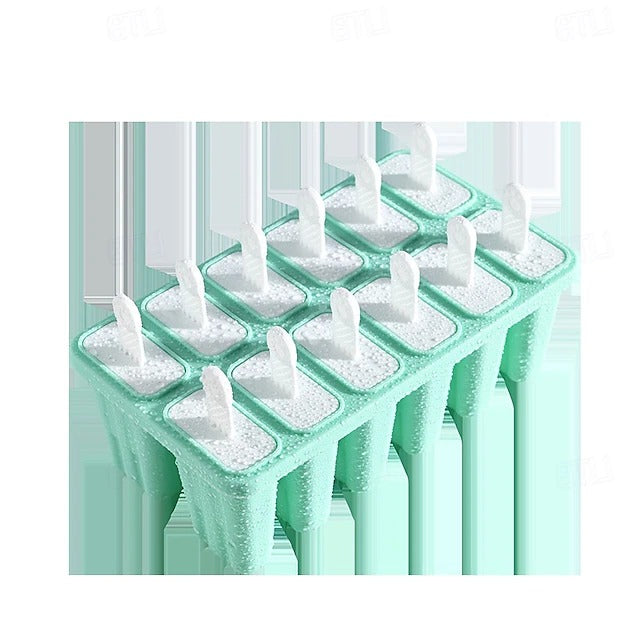 BPA-Free Silicone Ice Pop Mold with Sticks