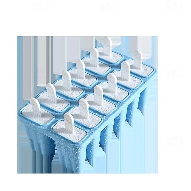 BPA-Free Silicone Ice Pop Mold with Sticks