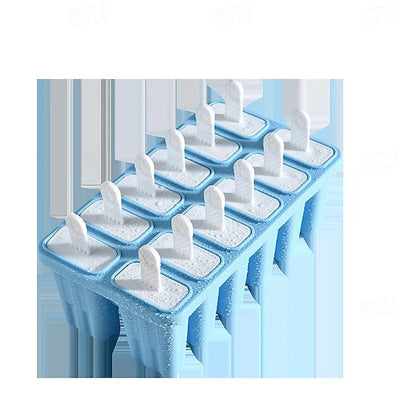 BPA-Free Silicone Ice Pop Mold with Sticks