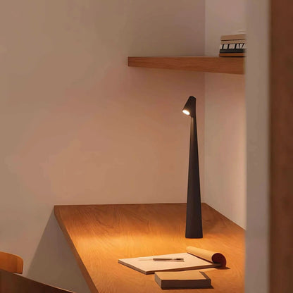 Rechargeable Aluminum Table Lamp with USB Port