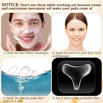 Reusable Silicone Chest Smoothing Patches