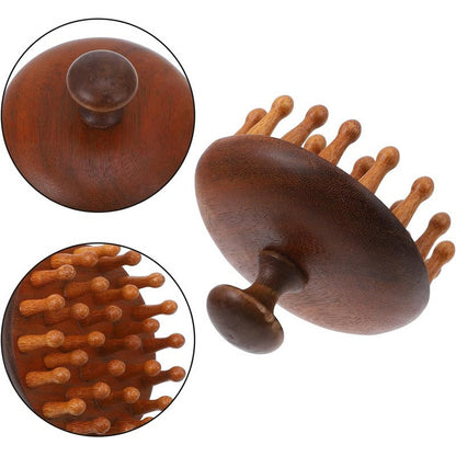 Aromatic Wood Detangling Comb for Hair and Body