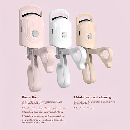 Battery Heated Eyelash Curler Wand