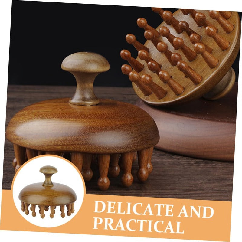Aromatic Wood Detangling Comb for Hair and Body