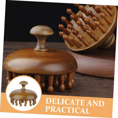 Aromatic Wood Detangling Comb for Hair and Body