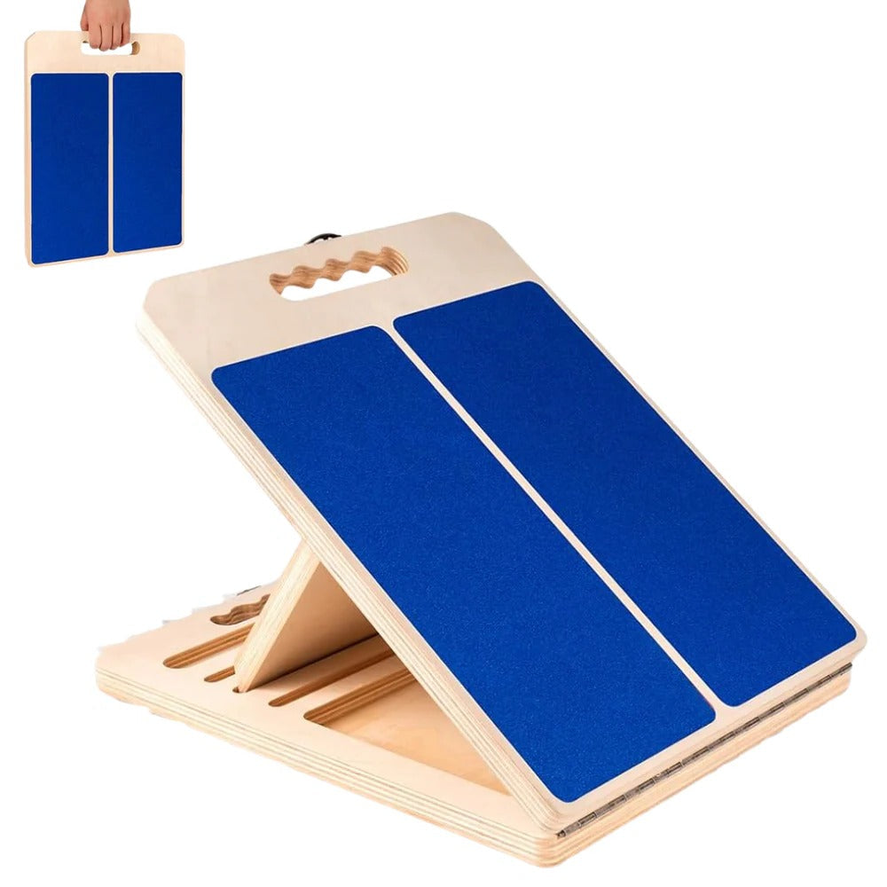 Adjustable Wooden Slant Board for Stretching