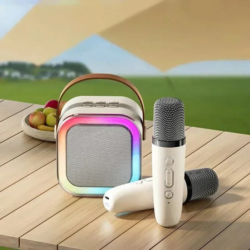 Portable Bluetooth Karaoke Speaker with Mic