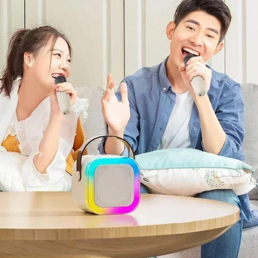 Portable Bluetooth Karaoke Speaker with Mic