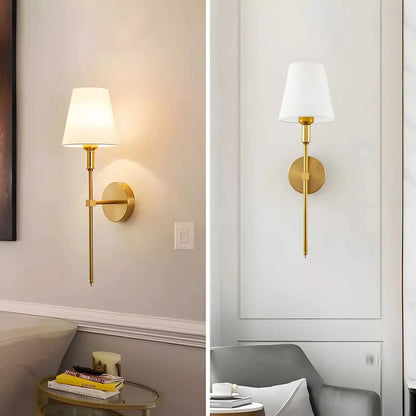 Wireless Wall Light Fixtures, Set of 2
