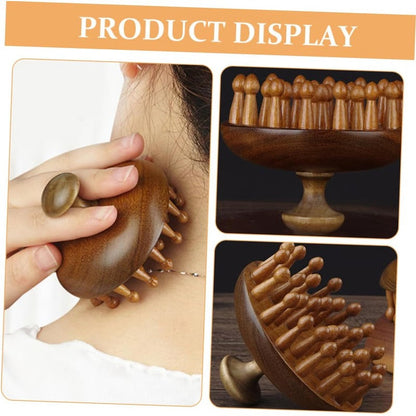 Aromatic Wood Detangling Comb for Hair and Body