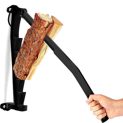 Wall Mounted Manual Firewood Log Splitter