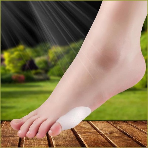 Silicone Little Toe Separator with Gel Band