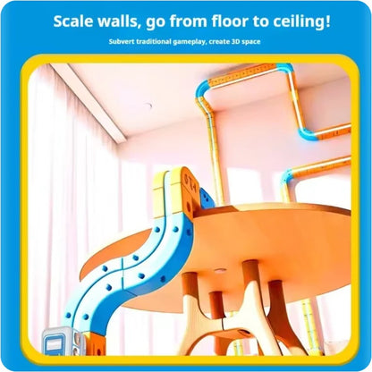 Magnetic Anti-Gravity Railway STEM Kit for Kids