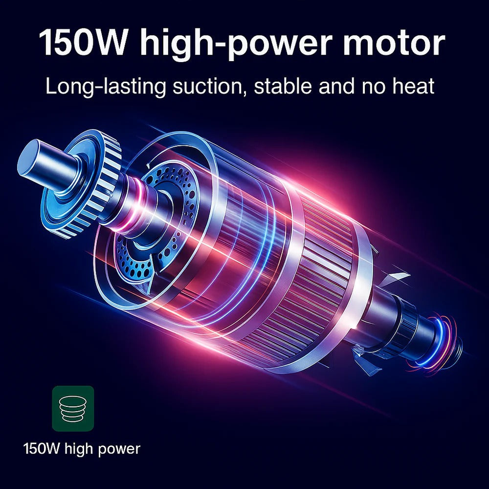 Cordless Car Vacuum Cleaner, 95000Pa Suction