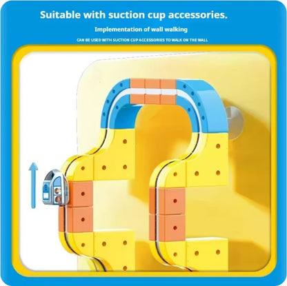 Magnetic Anti-Gravity Railway STEM Kit for Kids