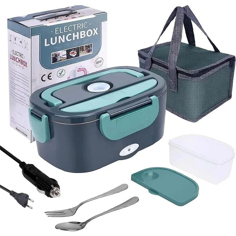 Self Heating Bento Box for Travel and Office
