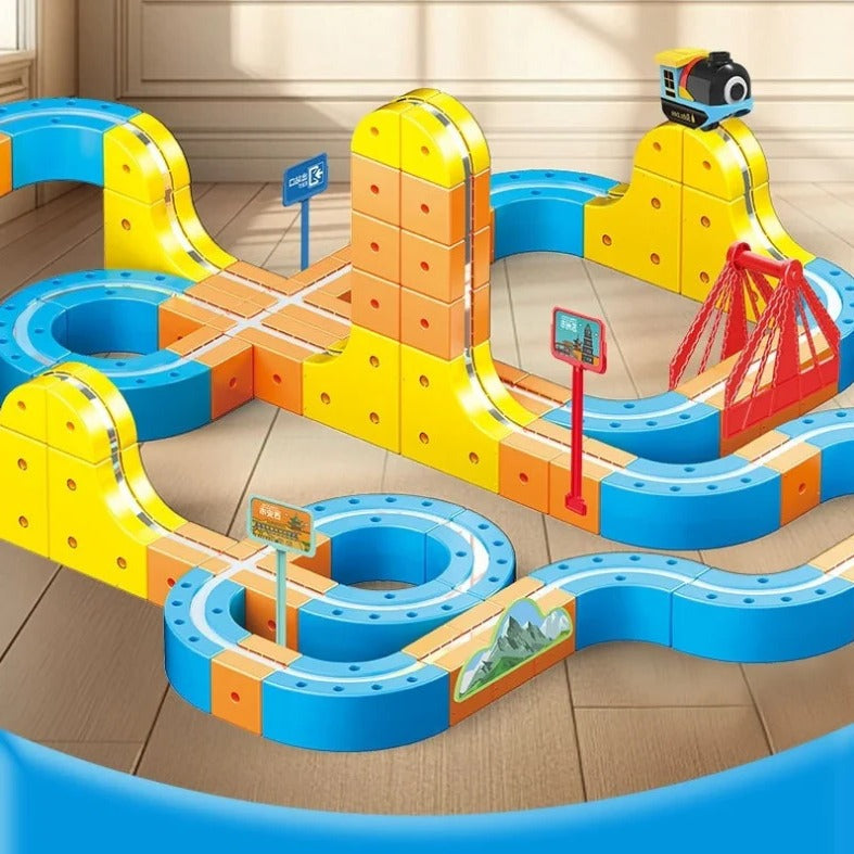Magnetic Anti-Gravity Railway STEM Kit for Kids