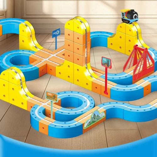 Magnetic Anti-Gravity Railway STEM Kit for Kids