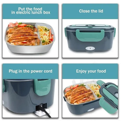 Self Heating Bento Box for Travel and Office