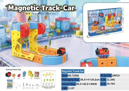 Magnetic Anti-Gravity Railway STEM Kit for Kids