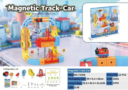 Magnetic Anti-Gravity Railway STEM Kit for Kids