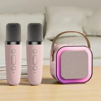 Portable Bluetooth Karaoke Speaker with Mic