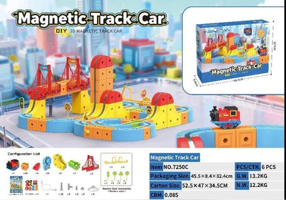 Magnetic Anti-Gravity Railway STEM Kit for Kids