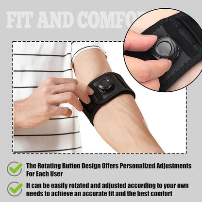 Adjustable Dial Compression Elbow Brace